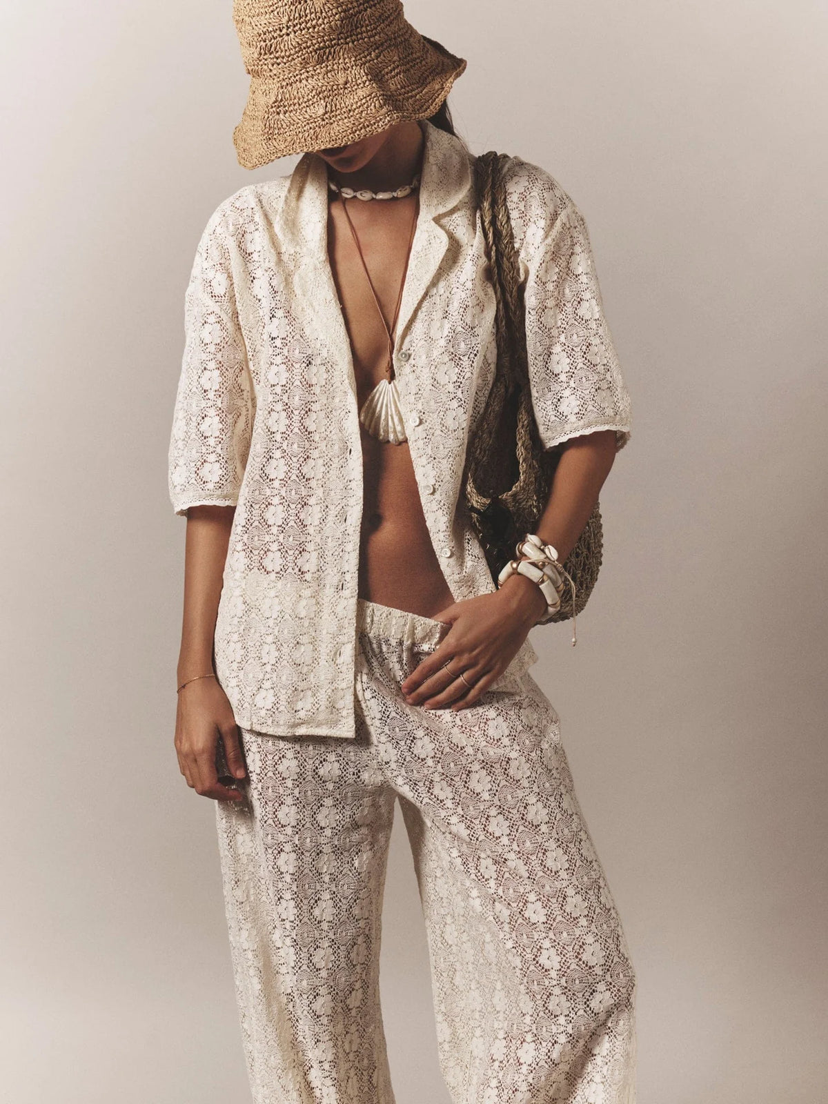 Xirena Pant Edessa Pant, Natural Soho-Boutique