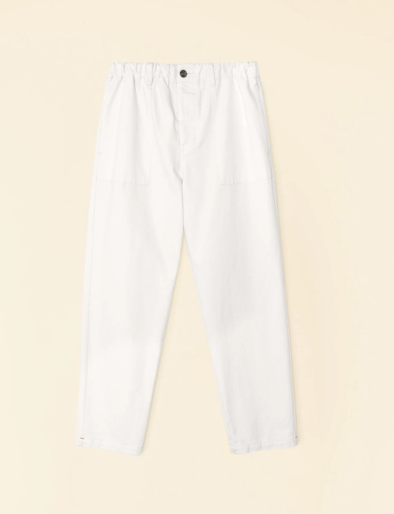 Xirena Pant Mercer Denim Pant, White Soho-Boutique