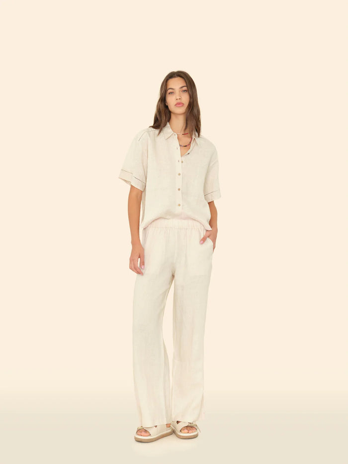 Xirena Pant Romany Pant, Sugarcane Linen Soho-Boutique