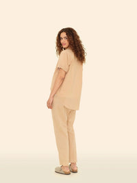 Xirena Pants Draper Pant, Cashew Soho-Boutique