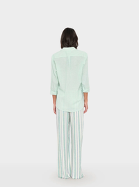 Xirena Pants Joseph Pant, Blue Moss Stripe Soho-Boutique