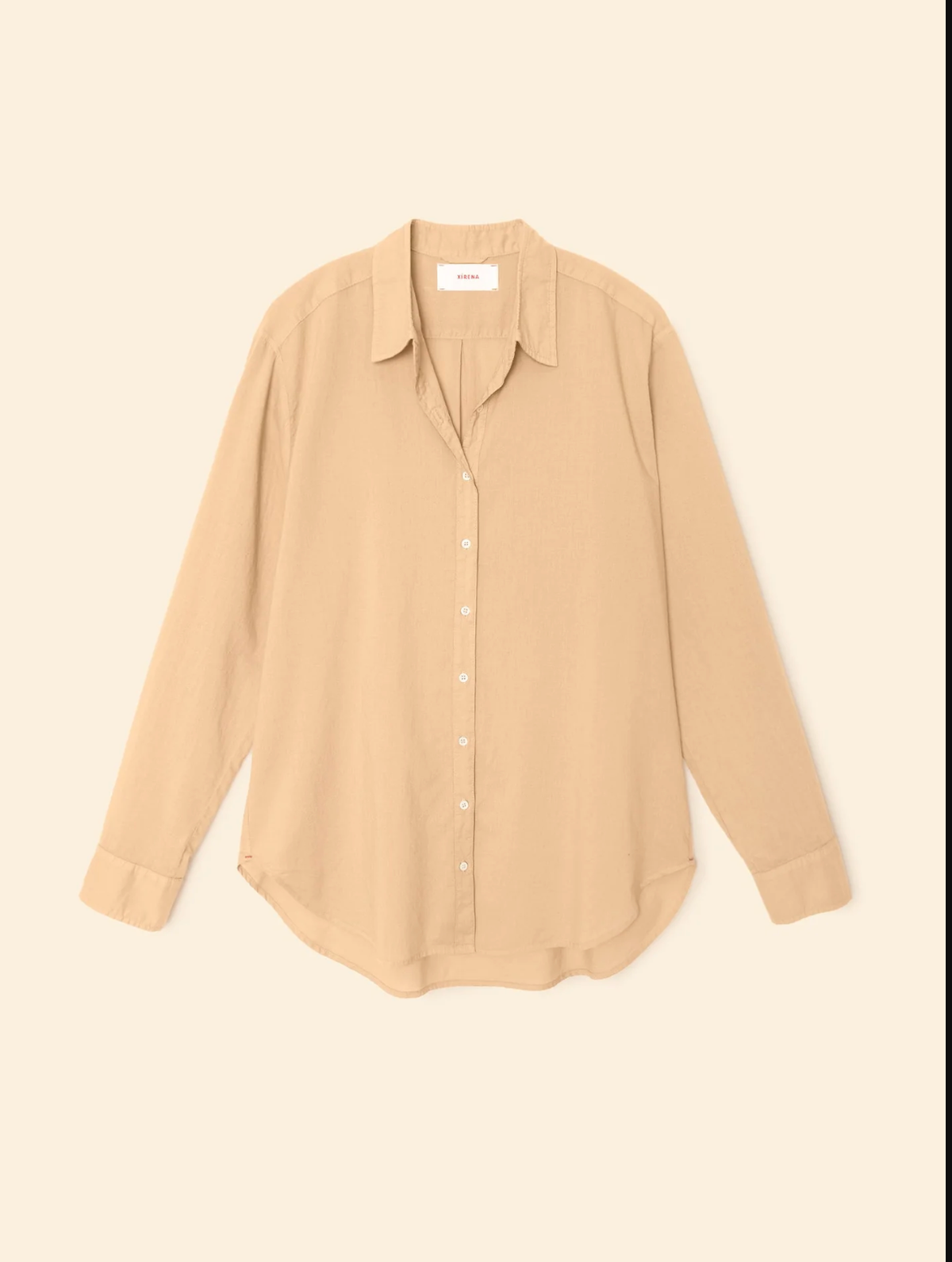 Xirena Shirt Beau Shirt, Cashew Soho-Boutique