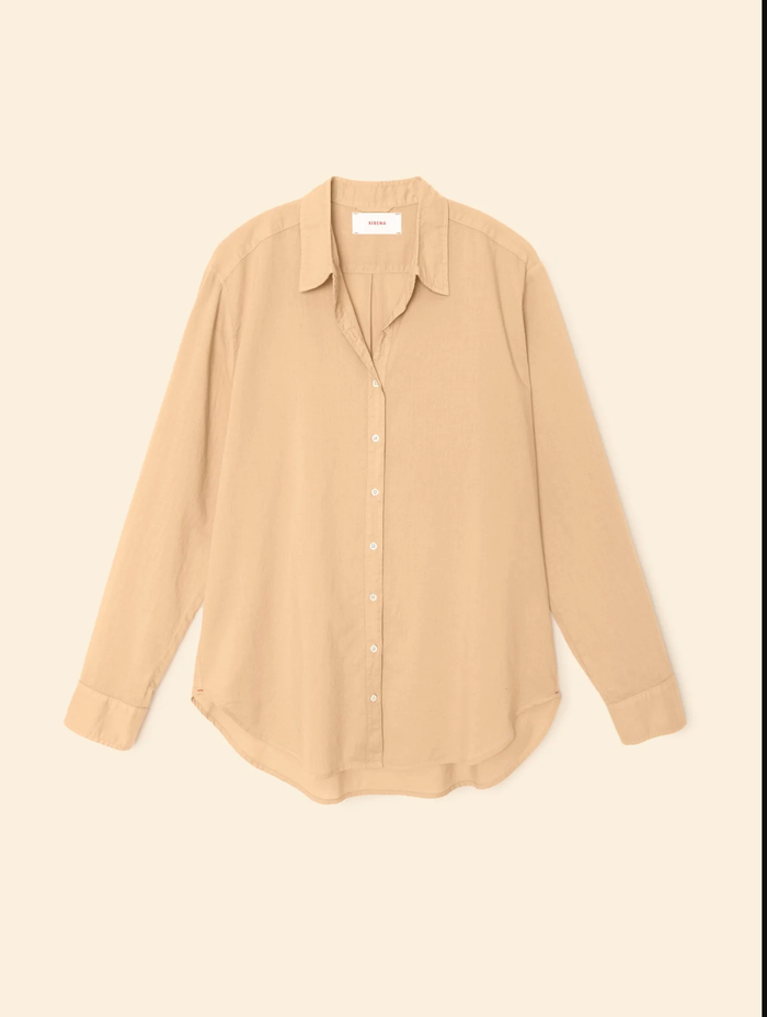 Xirena Shirt Beau Shirt, Cashew Soho-Boutique