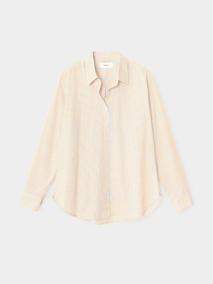 Xirena Shirt Beau Shirt, Tangerine Sky Soho-Boutique