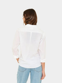Xirena Shirt Bowie Shirt, White Soho-Boutique
