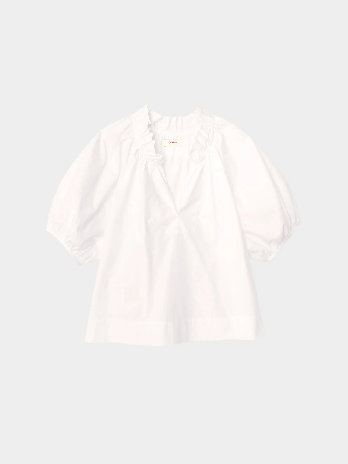 Xirena Shirt Clementine Top, White Soho-Boutique