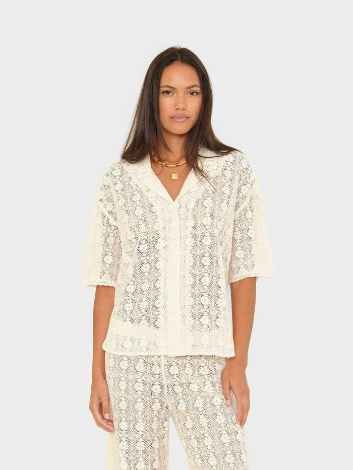 Xirena Shirt Inez Shirt, Natural Soho-Boutique