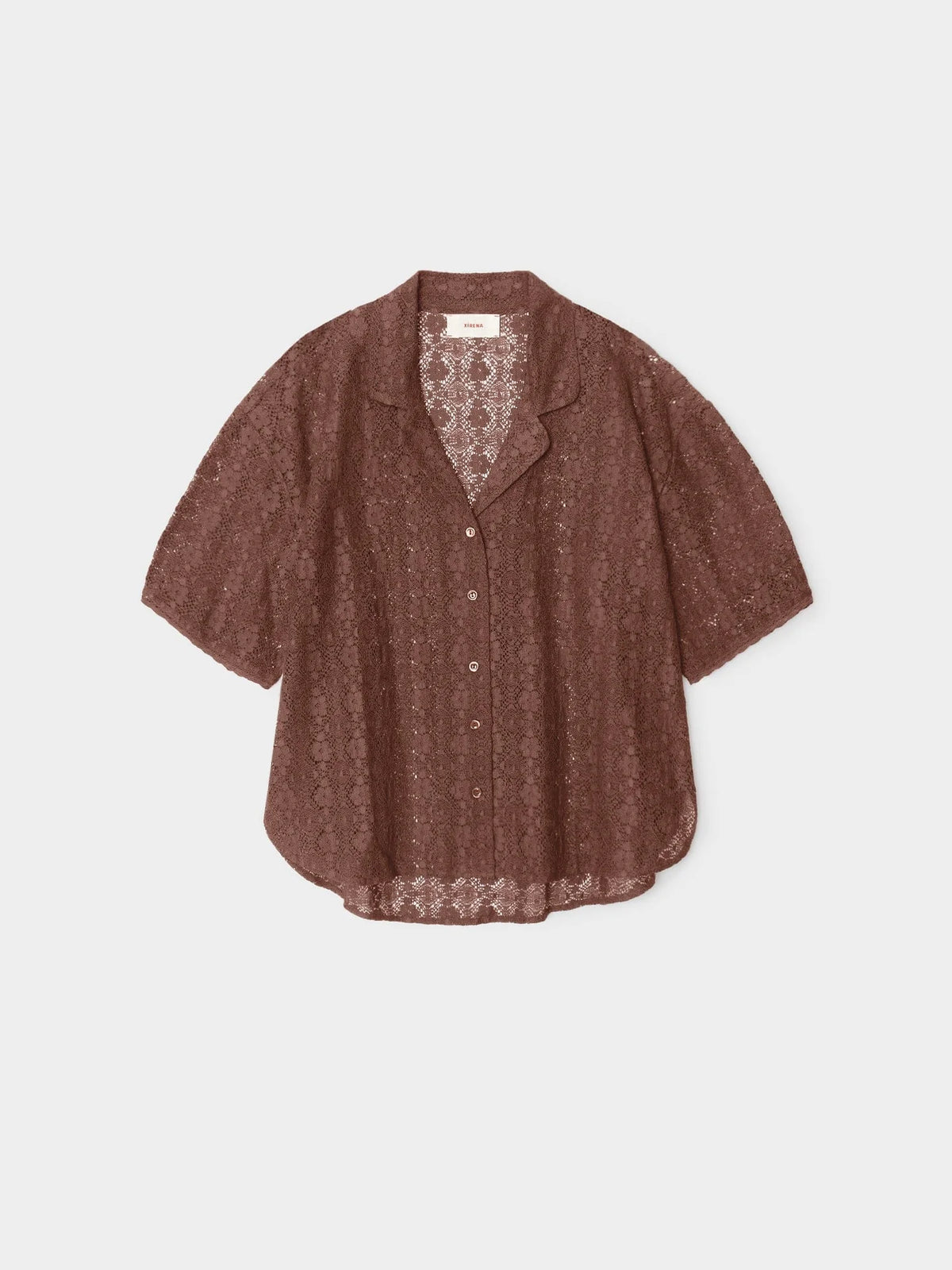 Xirena Shirt Inez Shirt, Walnut Soho-Boutique