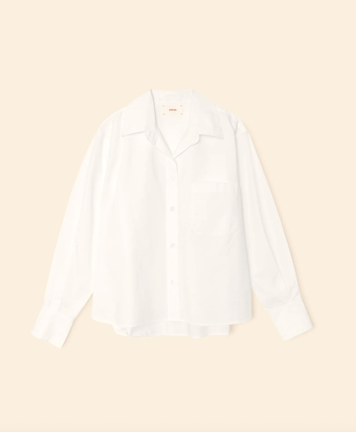 Xirena Shirt Monroe Shirt, White Soho-Boutique