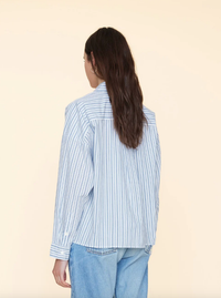 Xirena Shirt Riley Shirt, Coastal Stripes Soho-Boutique