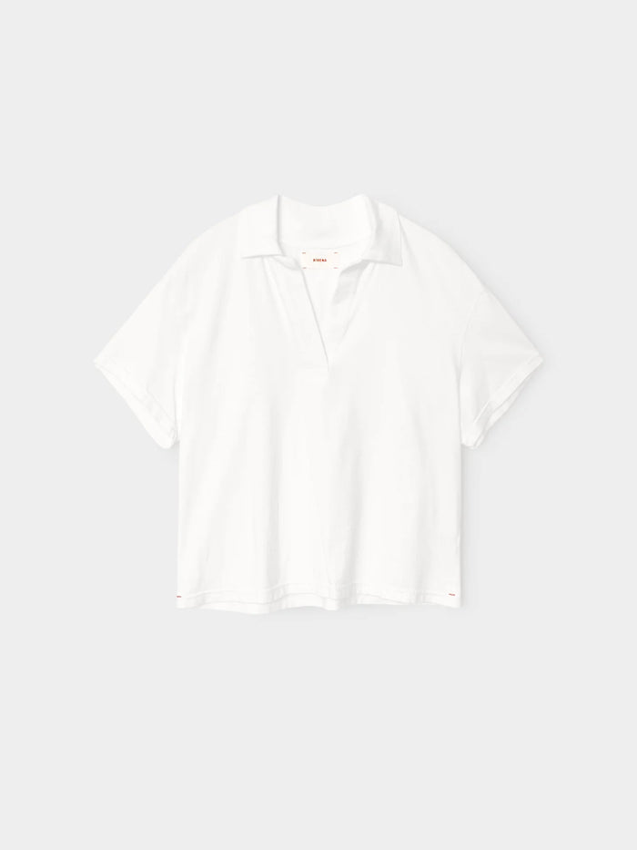 Xirena Shirt Spencer Tee, White Soho-Boutique