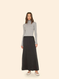 Xirena Skirt Sela Skirt, Jet Black Soho-Boutique