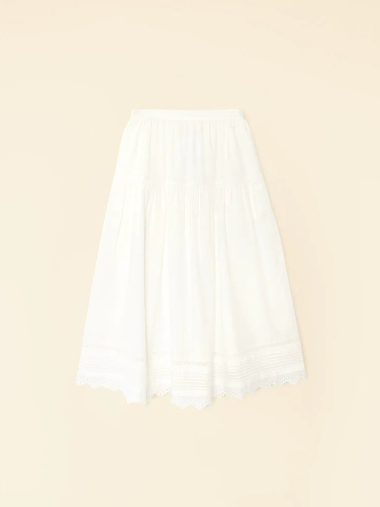 Tilda Skirt, White