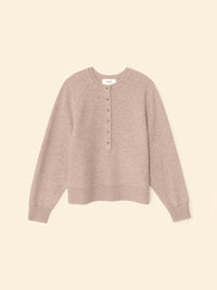 Xirena Sweater Girffin Sweater, Heather Brown Soho-Boutique