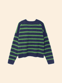 Xirena Sweater Lela Sweater, Navy Pine Soho-Boutique