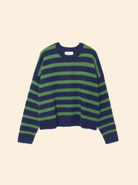 Xirena Sweater Lela Sweater, Navy Pine Soho-Boutique