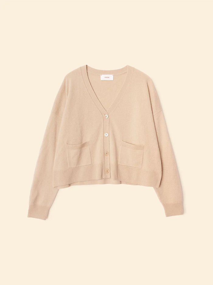 Xirena Sweater Trudie Cardigan, Camel Soho-Boutique