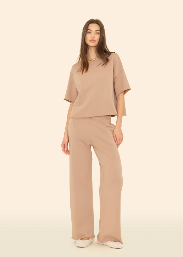 Xirena Sweatpants Emmette Sweatpant, Saddle Soho-Boutique