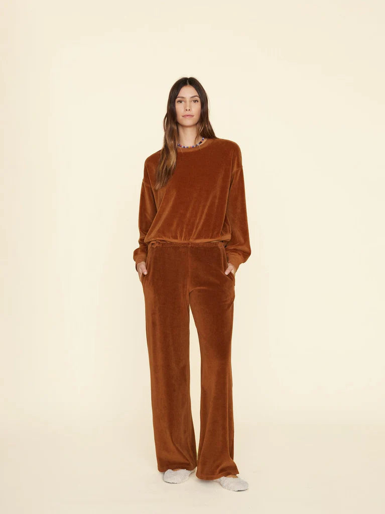 Xirena Sweatpants Mavis Sweatpant, Brown Sugar Soho-Boutique