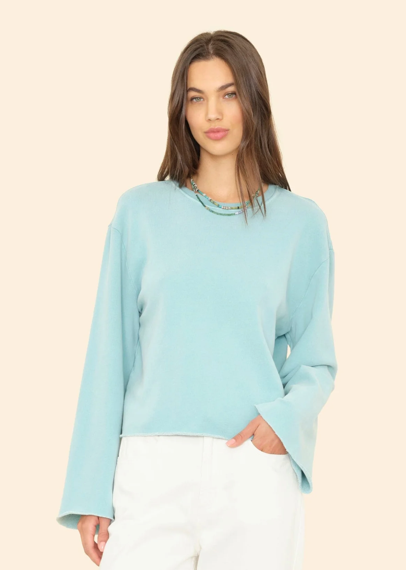 Xirena Sweatshirt Duke Sweatshirt, Raindrop Soho-Boutique