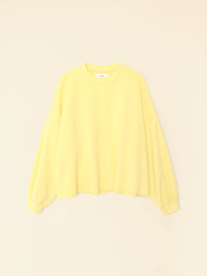 Xirena Sweatshirt Honor Sweatshirt, Canary Yellow Soho-Boutique