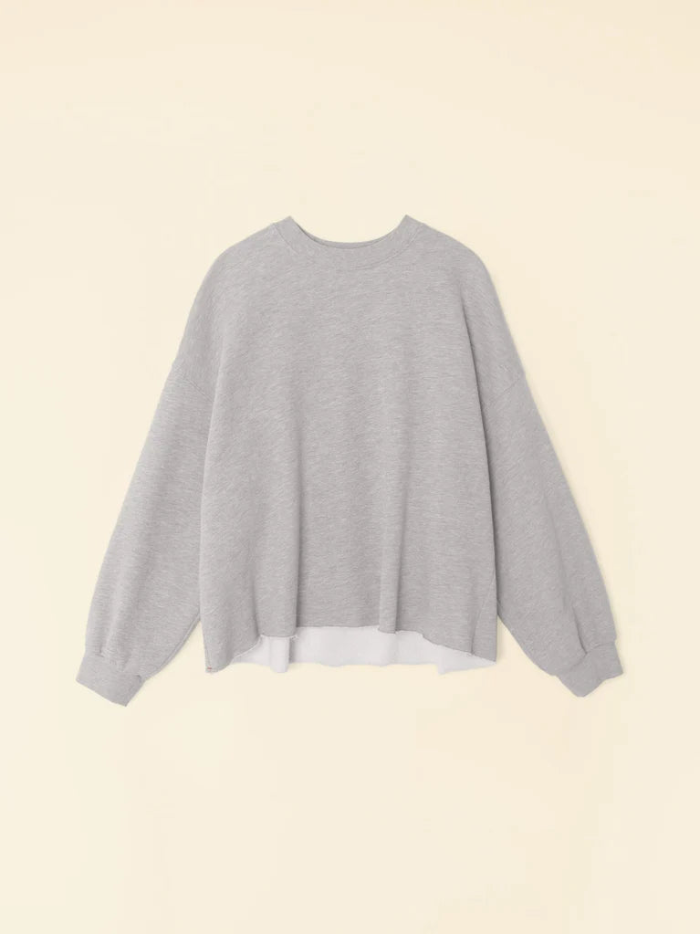 Xirena Sweatshirt Honor Sweatshirt, Heather Grey Soho-Boutique