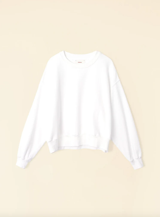 Xirena Sweatshirt Huxley Sweatshirt, White Soho-Boutique
