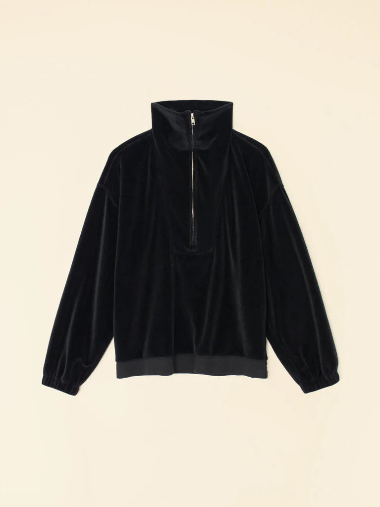 Xirena Sweatshirt Oliver Sweatshirt, Black Soho-Boutique