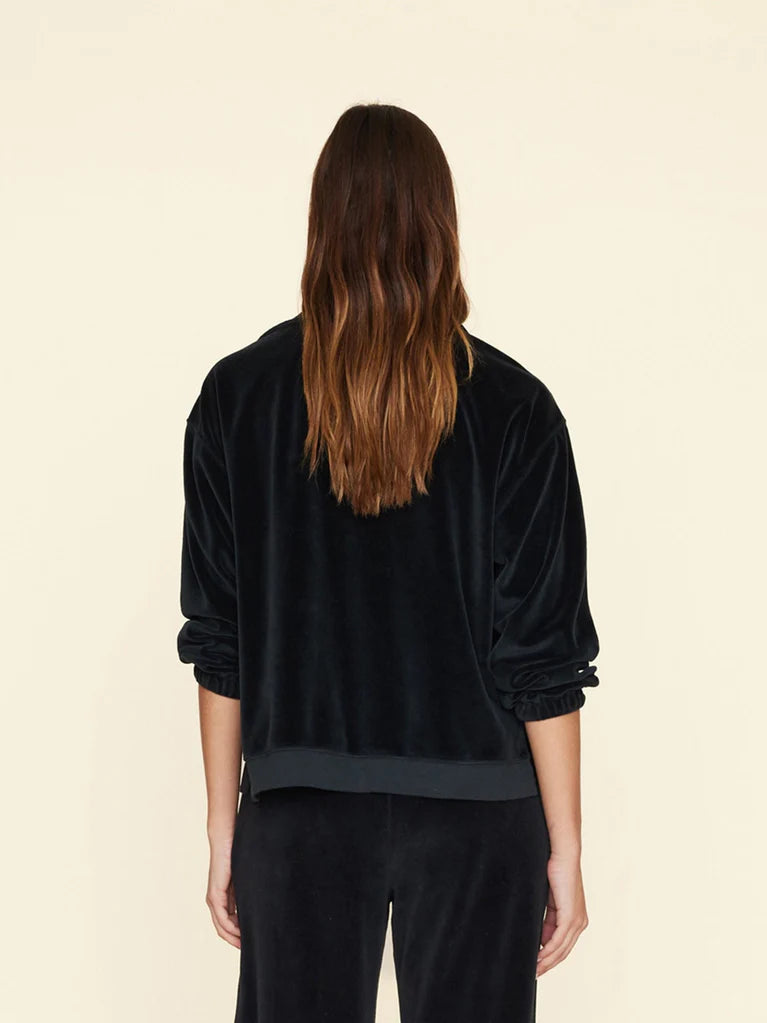 Xirena Sweatshirt Oliver Sweatshirt, Black Soho-Boutique