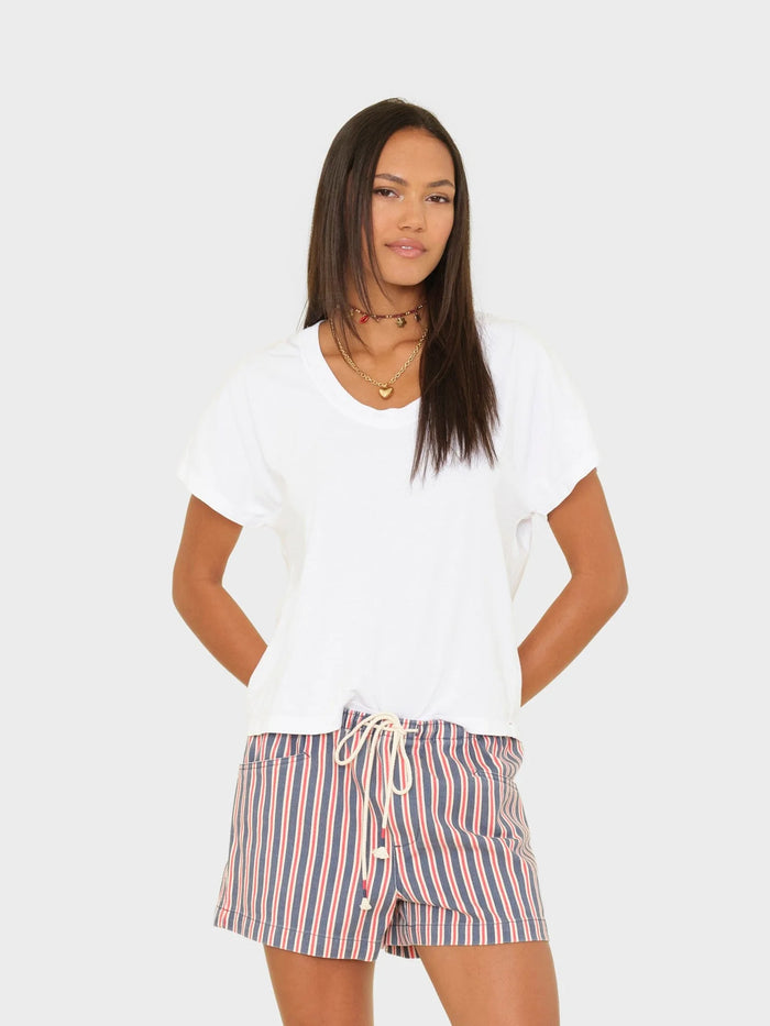 Xirena T-Shirt Bodhi Tee, White Soho-Boutique