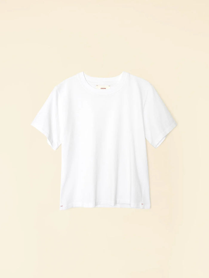 Xirena T-Shirt Georgy Tee, White Soho-Boutique