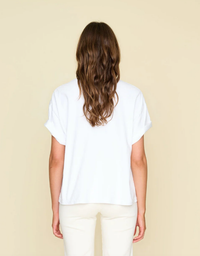 Xirena T-Shirt Palmer Tee, White Soho-Boutique