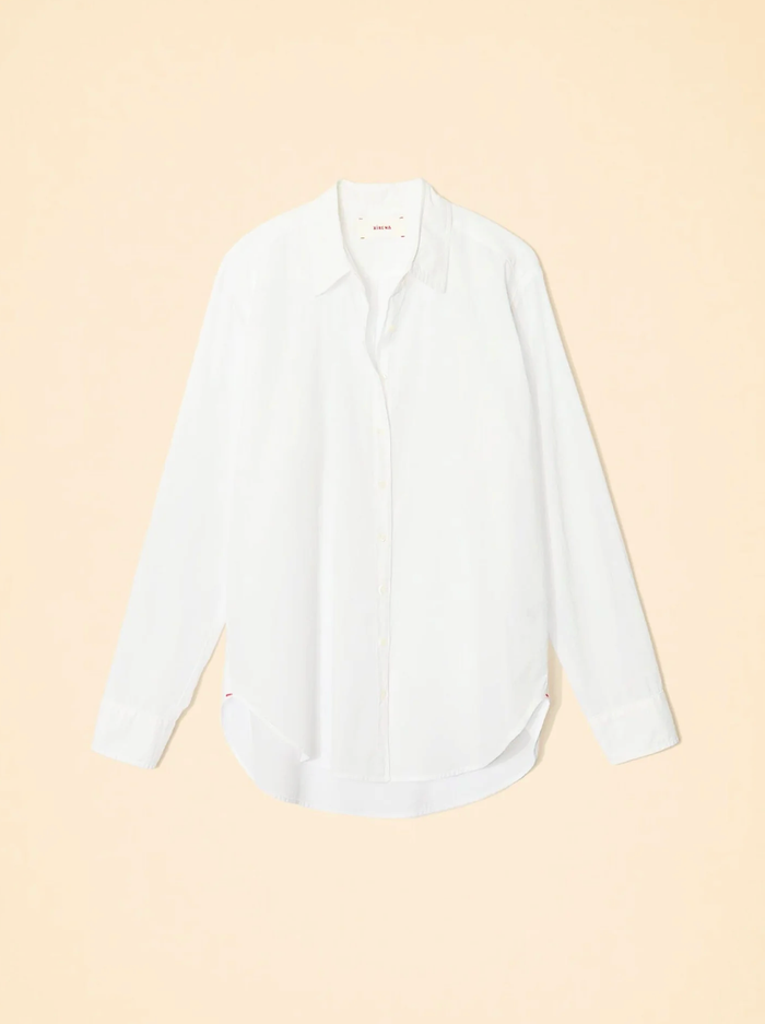 Xirena Top Beau Shirt, White Soho-Boutique