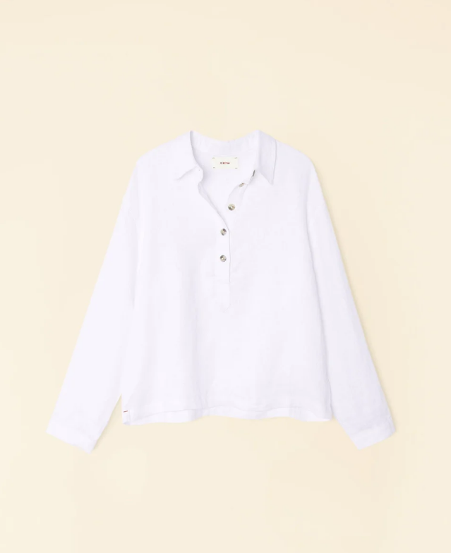 Xirena Top Booker Top, White Soho-Boutique