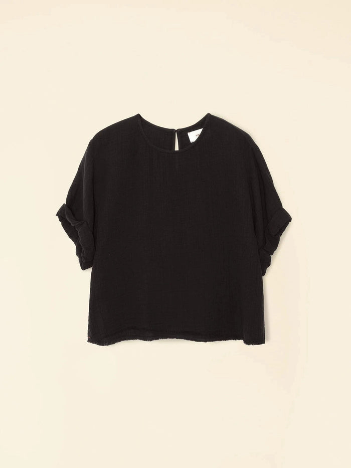 Xirena Top Carson Top, Black Soho-Boutique