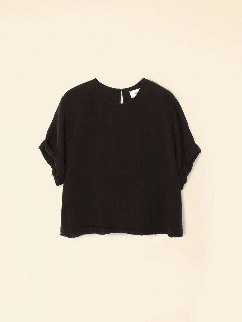 Xirena Top Carson Top, Black Soho-Boutique