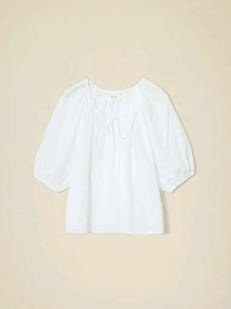 GIANA/giana トップ Giana Top, White – Soho Boutique