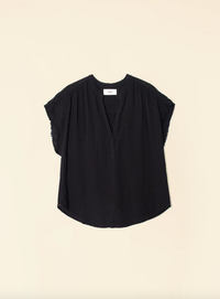 Xirena Top Kane Top, Black Soho-Boutique