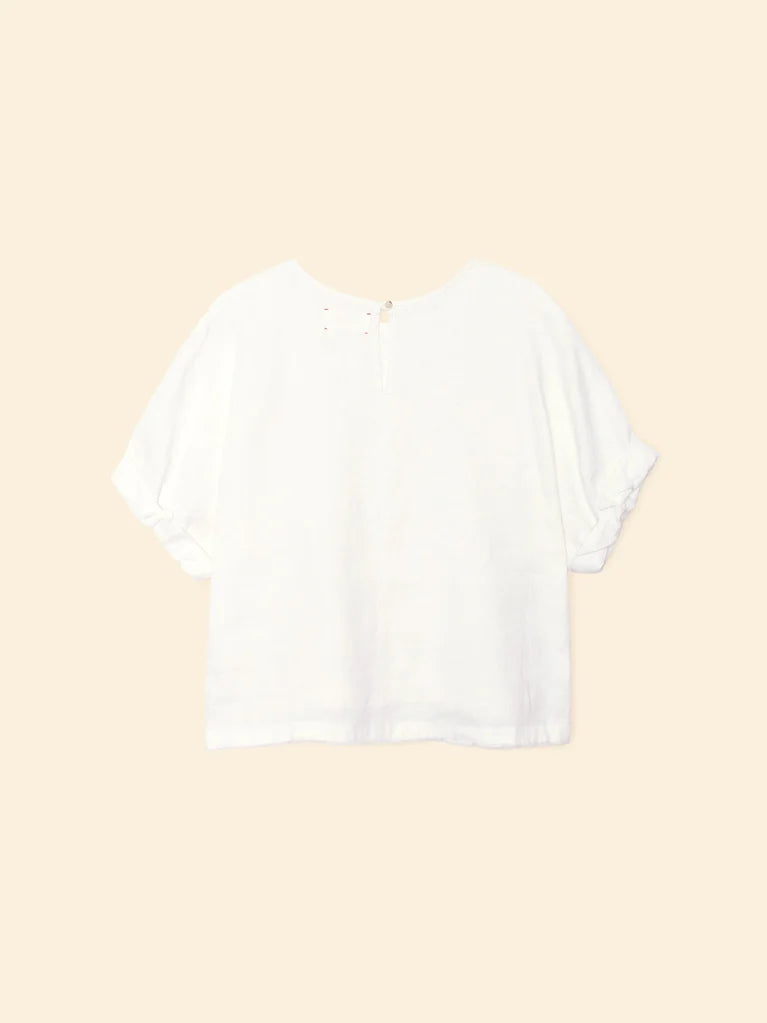 Xirena Top Savoye Top, White Soho-Boutique