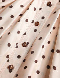 Zimmermann Dress Dot Tuck Mini Dress, Cream Dot Soho-Boutique