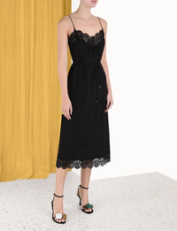 Zimmermann Dress Lace Panel Slip Dress Soho-Boutique