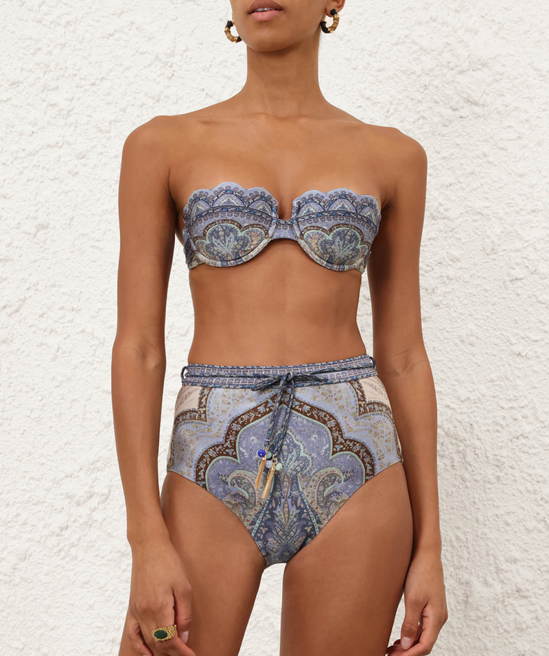 Zimmermann Swim Wanderlust High Waist Pant Soho-Boutique