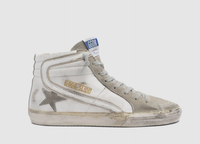 Golden Goose Deluxe Brand Sneakers Slide White Ice Soho-Boutique