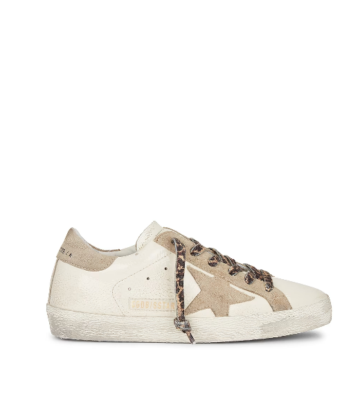 Golden Goose Deluxe Brand Sneakers Super Star Creamy White Taupe Soho-Boutique