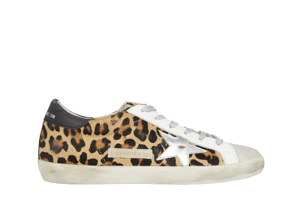 Golden Goose Deluxe Brand Sneakers Superstar Leopard Beige Ice Soho-Boutique
