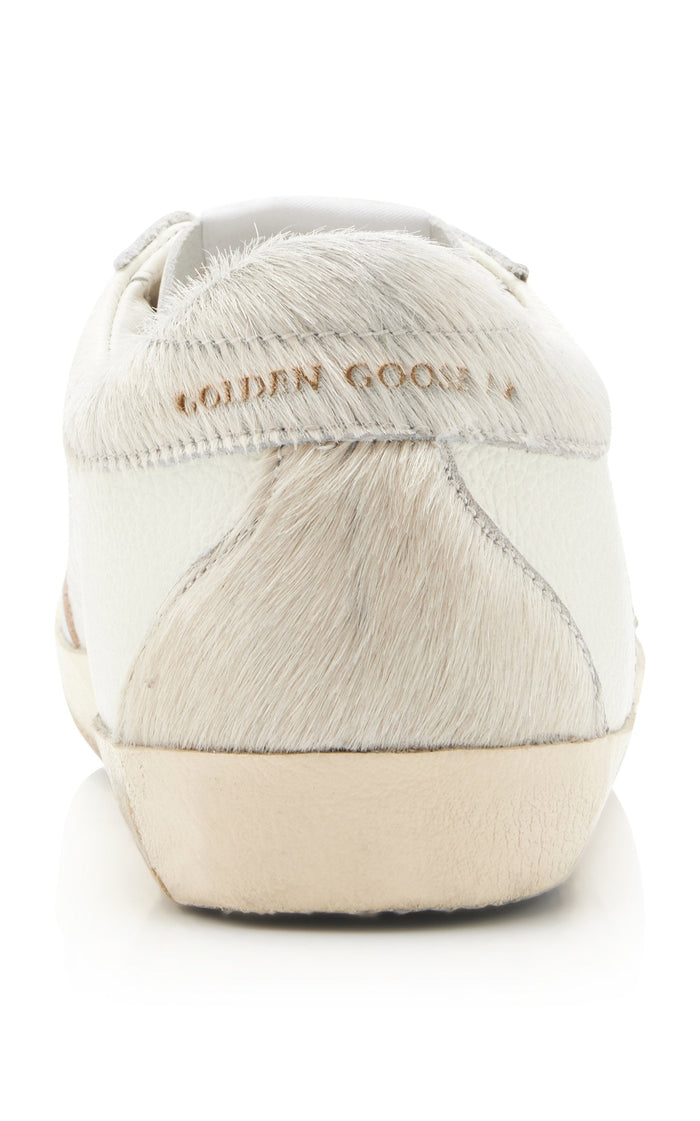 Golden Goose Deluxe Brand Sneakers Superstar White Cream Silver Soho-Boutique