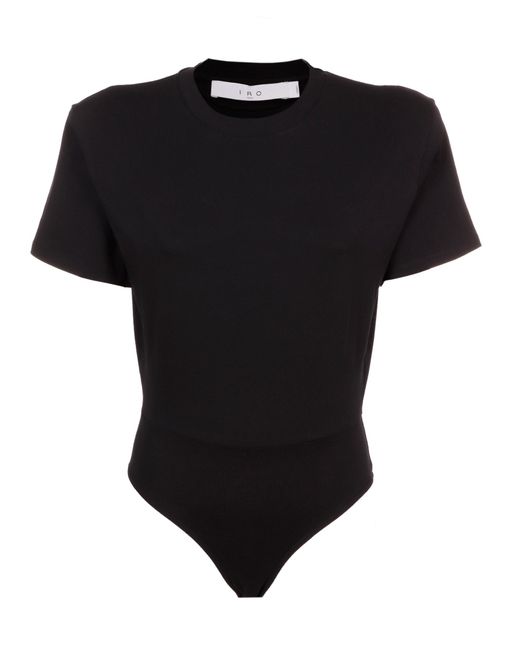IRO Bodysuit Clayre Bodysuit, Black Soho-Boutique