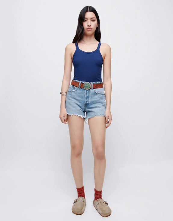 RE/DONE Shorts 70s High Rise Short, 60s Fade Soho-Boutique