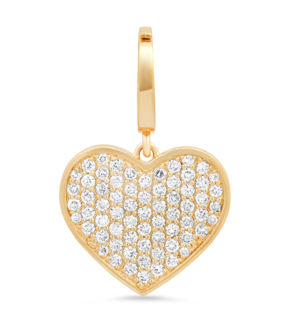SHYLEE ROSE Fine Jewelry MS Diamond Heart Charm Soho-Boutique