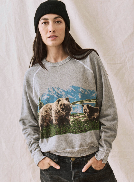 The Great Sweatshirt The College Sweatshirt, Bear Soho-Boutique